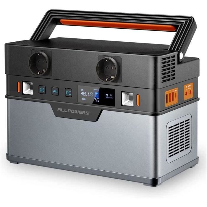 AFERIY Portable Powerstation 1200W, générateur solaire 1248Wh/390000mAh