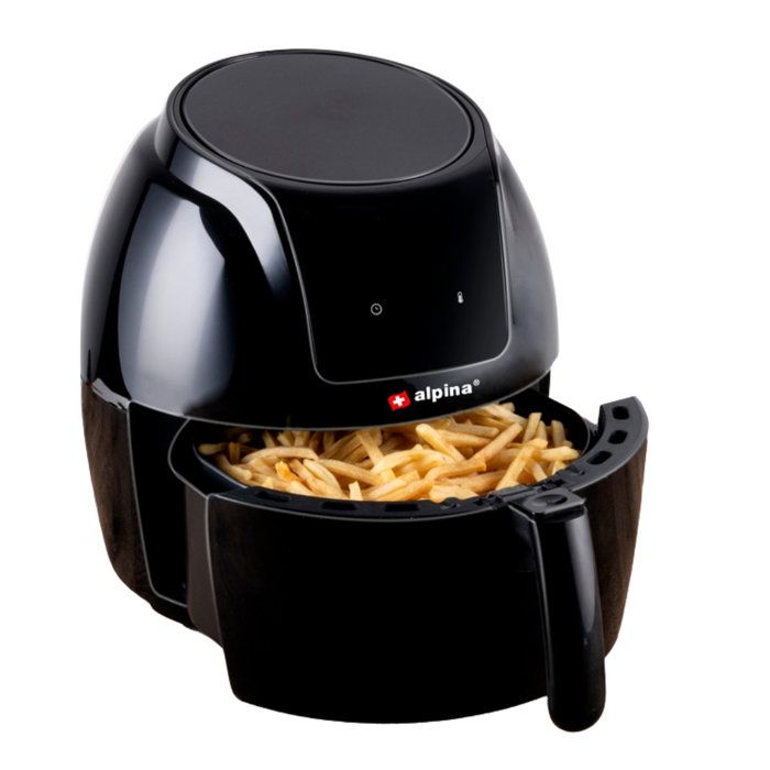 alpina Airfryer 5L - Friteuse à air chaud 1-4 personnes - Alpina