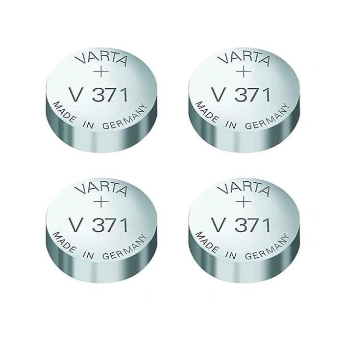 371, Varta V371, SR69, SR920SW, SR921, pile bouton LR921 pour