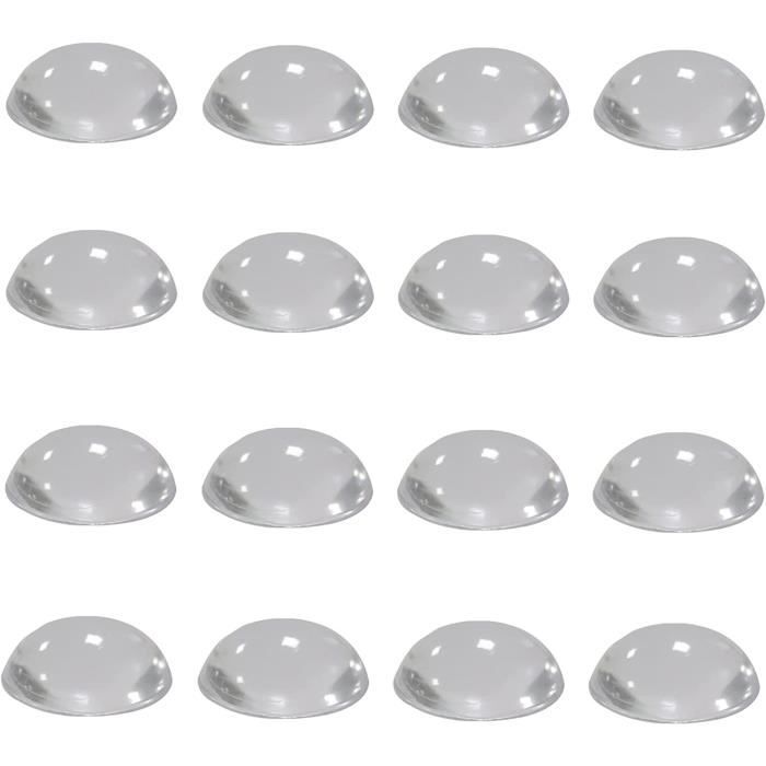 6 Pièces Butées De Porte Adhésives Tampon De Silicone élastique Transparent Protecteur De Tampon Mural Butée De Porte Pour Poignées De Porte D'armoire | Leroy Merlin