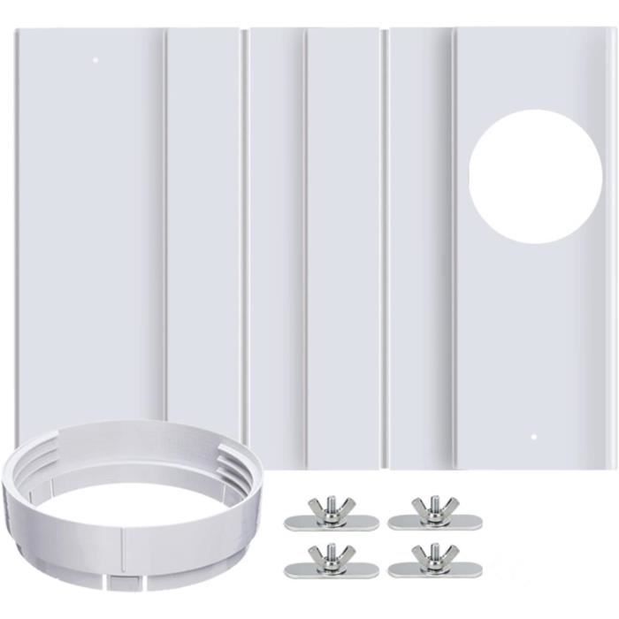 Kit Calfeutrage Climatiseur, 400CM Joint De Fenetre, Kit Climatisation Fenêtre Fonctionne Avec Toutes Les Unites De Climatisation Mobiles Et Seche 96596155