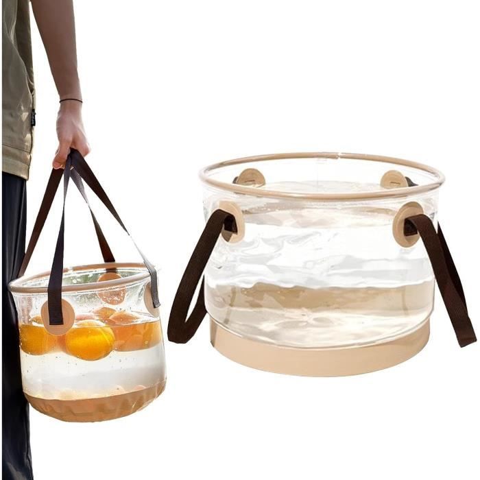 Jerrycan Eau Portable 10L/2.6 Gallons - Avec Poignée Et Robinet - Pour Camping