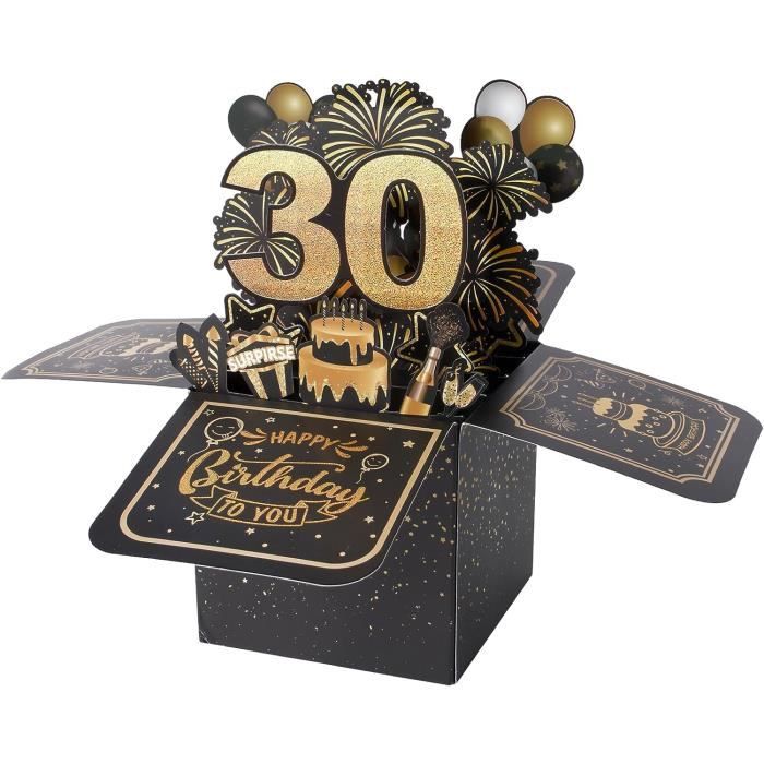 Second Nature Carte De Vœux Pop-up Pour Anniversaire