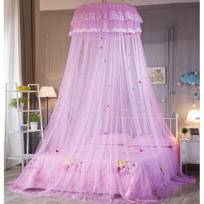 Ciels De Lit - Topelec Rond Enfants Moustiquaire Coton Jeu Princesse Ciels De Lit - Topelec Rond Enfants Moustiquaire Coton Jeu Princesse