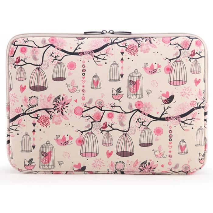 Housse pour ordinateur portable 10 Pouces -Rose - Cdiscount