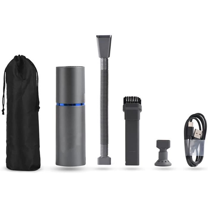 Souffleur Dépoussiérant 3-en-1 9000 Pa – Air Duster 120W Batterie 4000 MAh, Aspirateur & Gonfleur – Nettoyage PC, Clavier, Voiture, Bureau