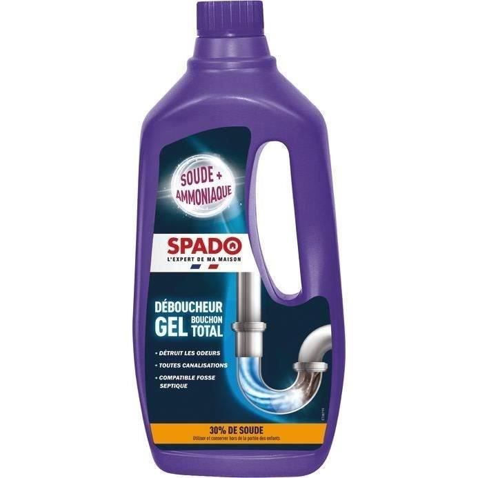 Déboucheur canalisations gel soude 1l