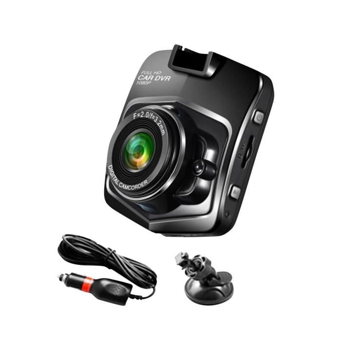 Mini 1080 P HD Voiture Dash Cam Véhicule 2.3 Pouces Écran Caméra Conduite Enregistreur Vidéo avec 170 Degrés Boucle Enregistrement_Bleu 