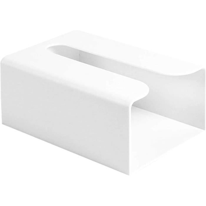 Boîte Murale Pour Mouchoirs/lingettes – Sans Perçage, Transparente, 12x8x15,5 Cm, Gain De Place Salle De Bain/cuisine - 10