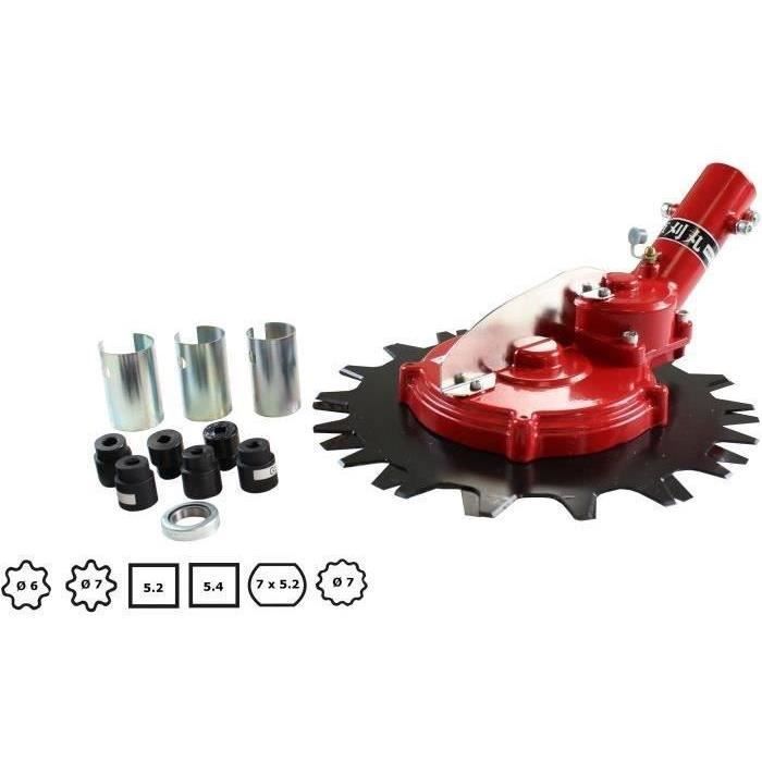 Système 2 lames contre-rotatives universel pour tubes Ø24-25-25,4-26 mm