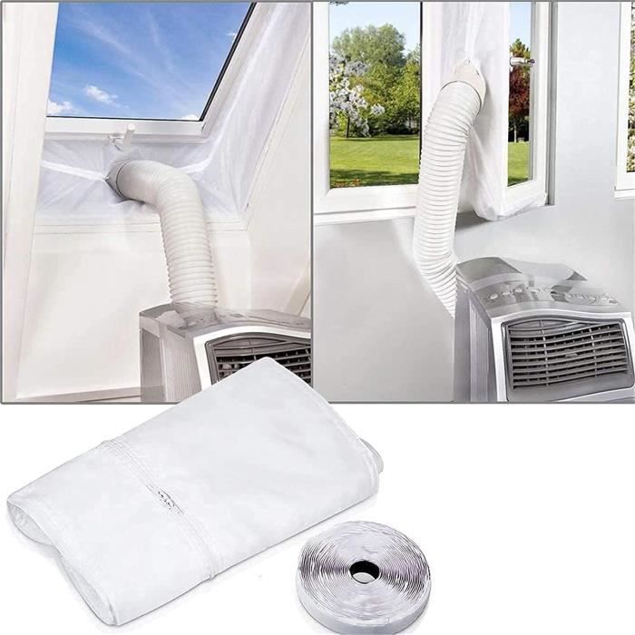 Joint De Fenêtre Pour Climatiseur Portable – Kit Universel 4 M, Fixation Adhésive, étanche à L’air Et à L’eau - 4