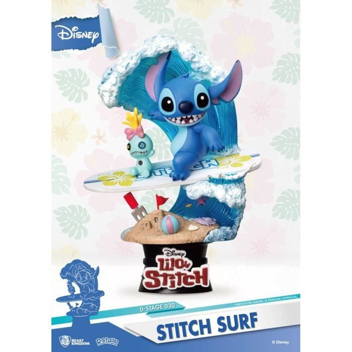 Disney Stitch - Coffret Surf, Palmier et Figurine au meilleur prix