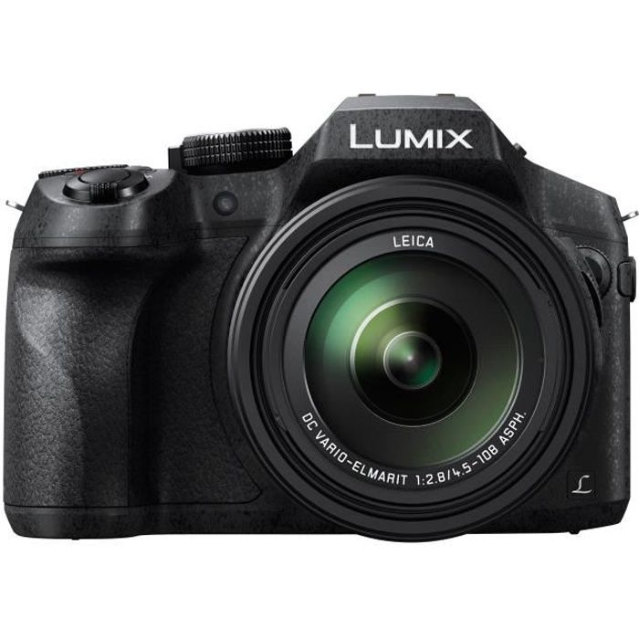 PANASONIC DMC-FZ300 Appareil photo numérique Bridge - 12 Megapixels - Vidéo 4K - Noir