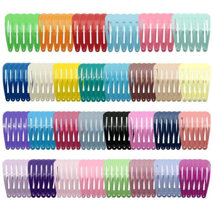 Pinces A Cheveux A Pression Pour Filles 150 Pieces Barrettes Bebe En Metal Antiderapantes Accessoires Pour Cheveux Pour Enfant B Cdiscount Au Quotidien