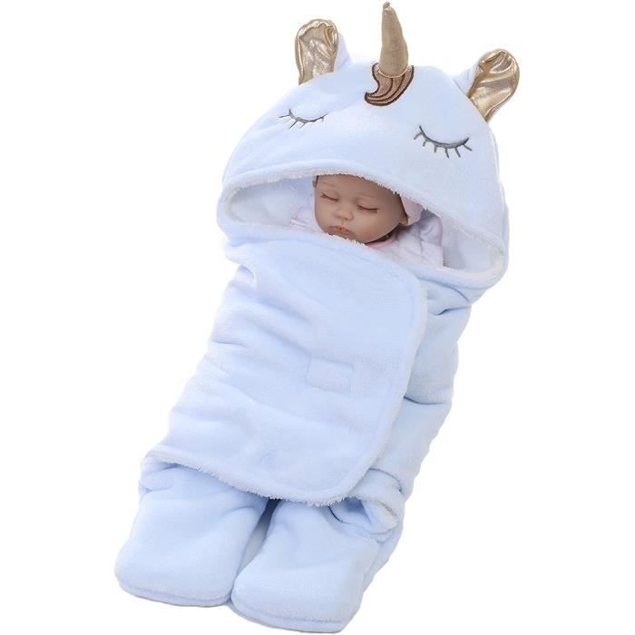 Couverture bebe avec capuche - Cdiscount