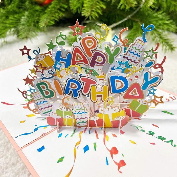 Mapu Mapu Anniversaire 3DCarte AnniversaireCarte Anniversaire ...