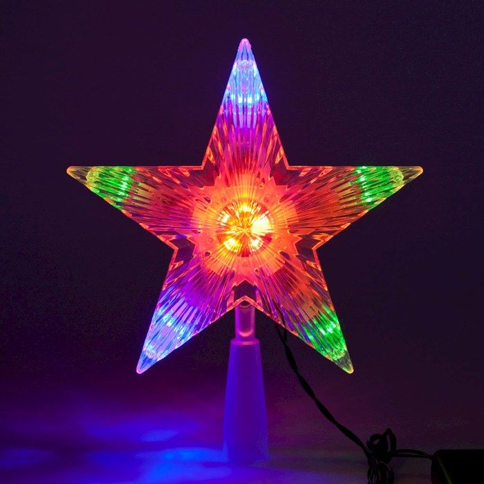 Cimier étoile LED d'extérieur noël LOTTI XmasKING 10 Leds