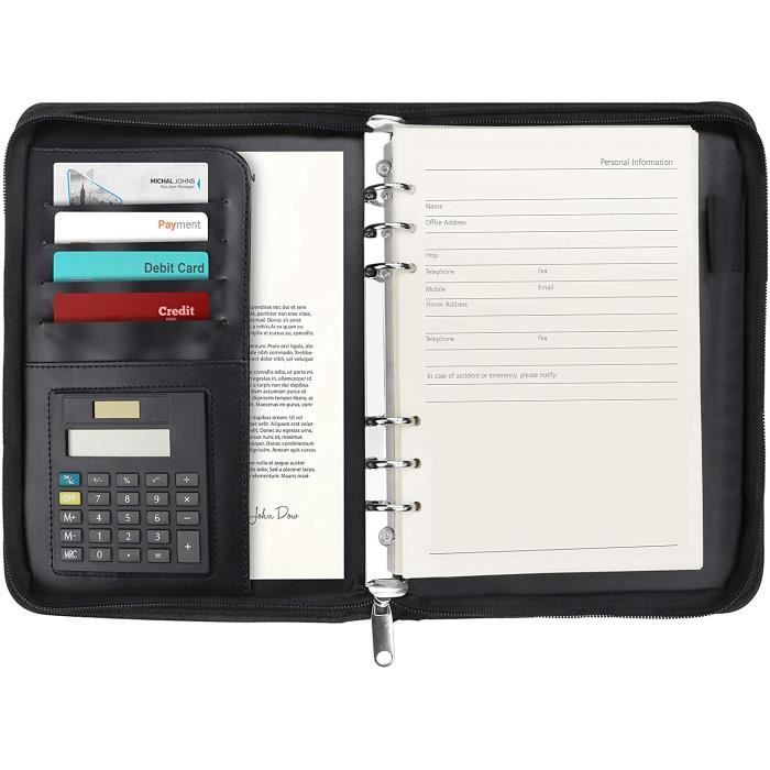 porte document a5 cuir