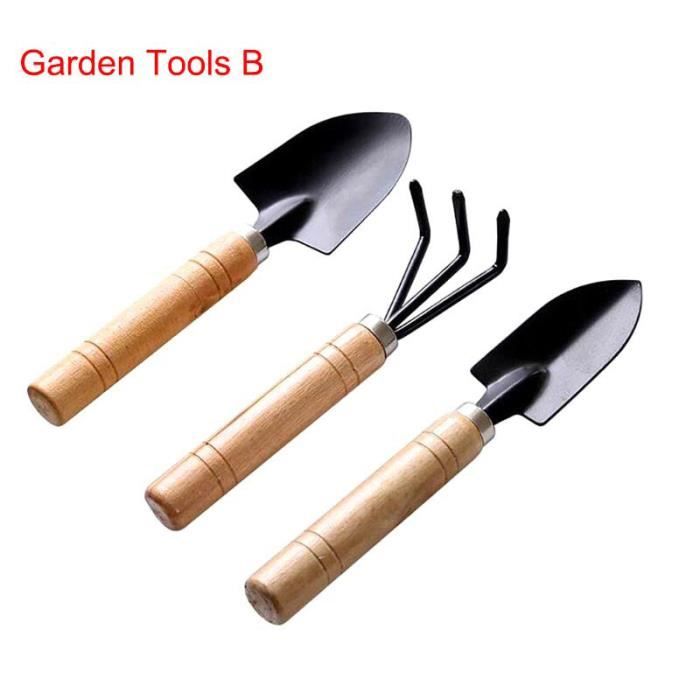 Kit De Jardinage Pour Enfants – 6 Outils (râteau, Pelle, Fourche) En Métal, Avec Rangement Compact, Idéal Pour Jardin, Plage Et Camping
