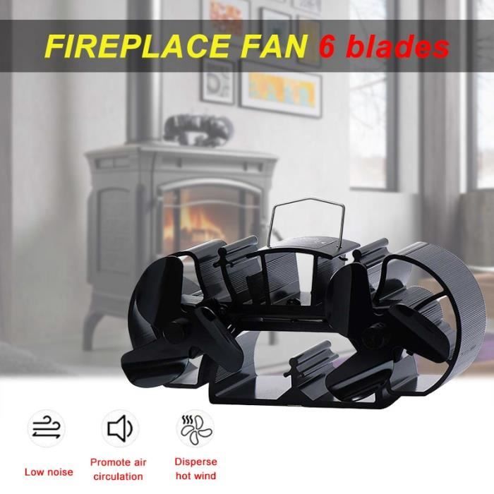 Ventilateur-répartiteur Pour Poêle Carlo Milano – Double, 65°C à 345°C