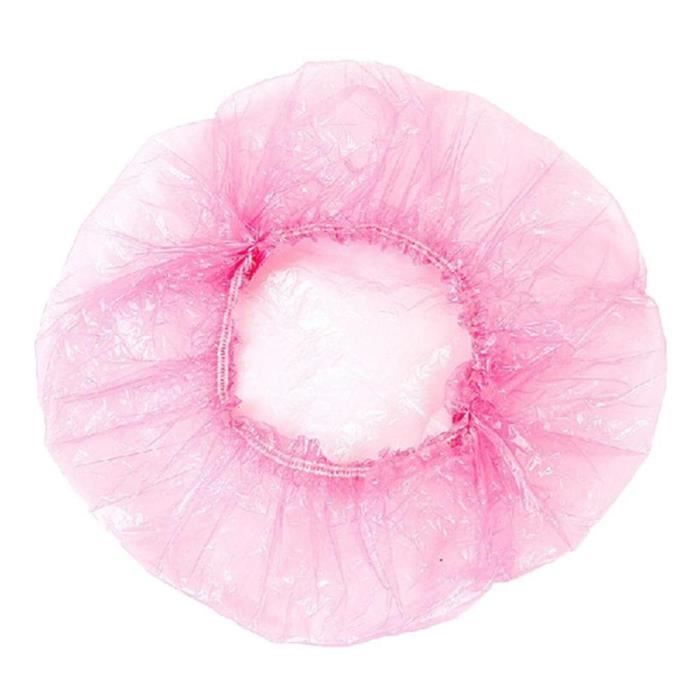 контрабанда Слънчево изгаряне майчина Bonnets de douche,Bonnets de douche jetables, 10 pièces-lot, bonnet de bain,  hôtel, produits de Salon de coiffure, - Type pink - Cdiscount Au quotidien