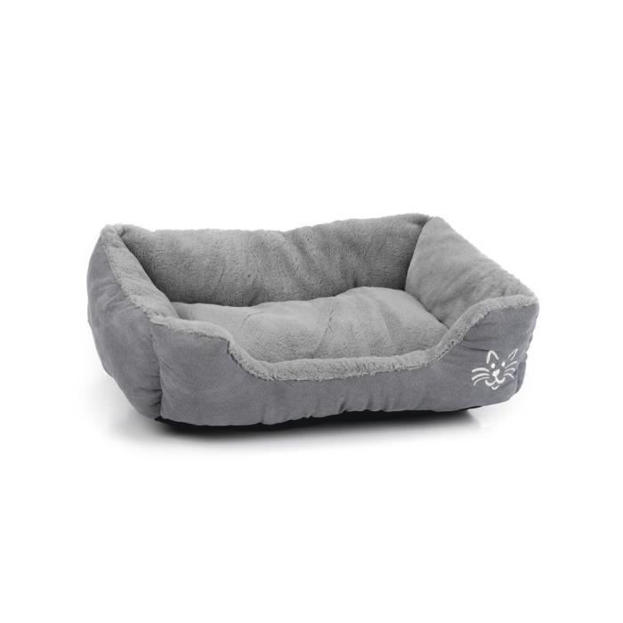 Panier pour chat - BEEZTEES - Baboo 2069442 - Gris - 48x37x18 cm - Pour chat