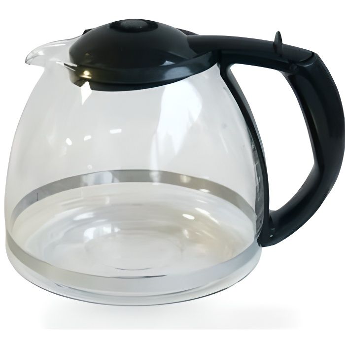 Verseuse 10/15 tasses noire pour cafetière Bosch - Capacité 15 tasses - Filtre remplaçable - Arrêt automatique