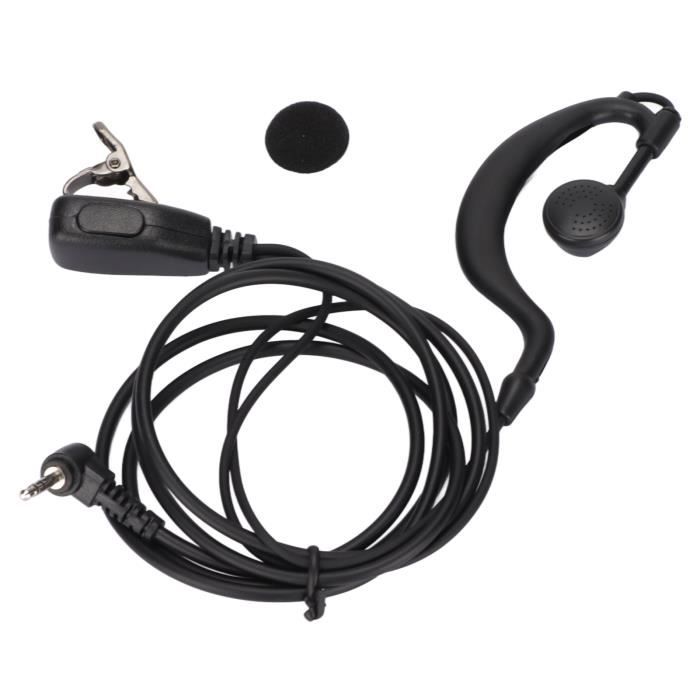 Écouteur Tubulaire Pour Talkie-walkie – Jack 3,5 Mm – Confortable, Réduction De Bruit – Avec Clé PTT