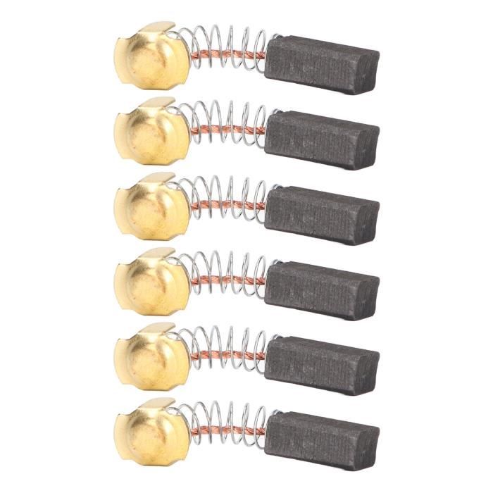 Tbest balai de charbon de moteur 20 pièces balais de charbon de