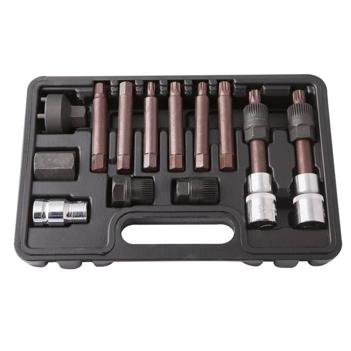BGS Embout Spécial Torx T50 Pour Démonter Poulies Alternateur - 64mm - Outil Mécanique Pro