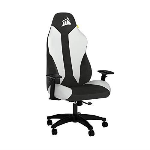 corsair fauteuil gaming tc70 fabric relaxed fit noir/blanc *cf-9010040-ww*0739