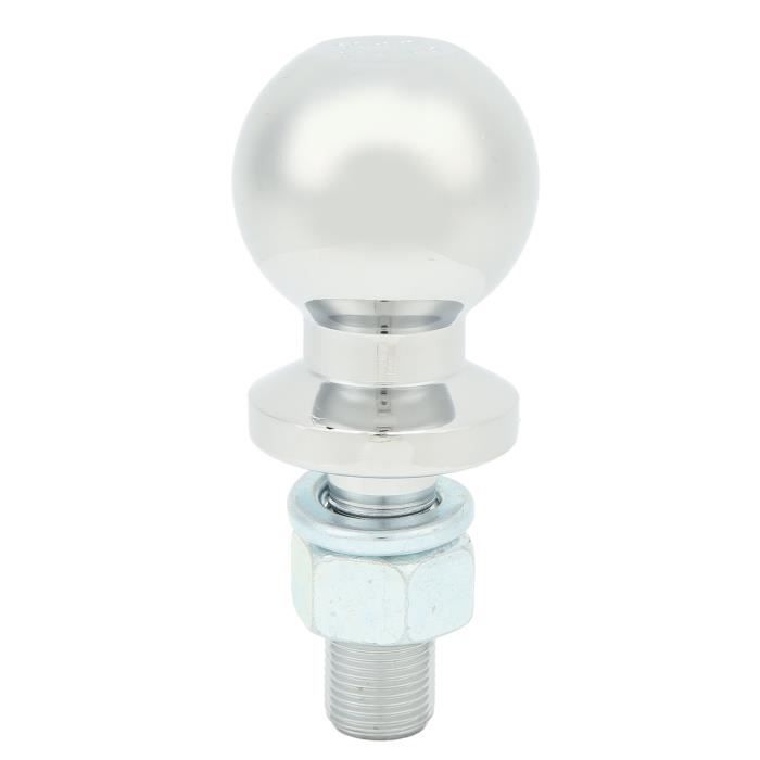 Boule D'attelage 50 Mm - Capacité 3,5 Tonnes - Pour Remorque, Caravane, Porte-vélo