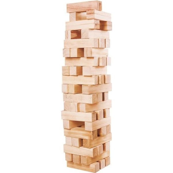 jeu de planchettes bois geantes marron cdiscount jeux jouets