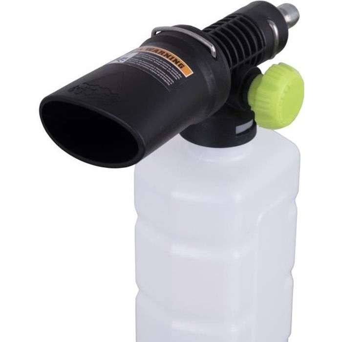 OHAYORI Lance à Mousse de Neige Réglable 1L Bouteille Canon à Mousse avec Buse pour Distributeur de Savon Compatible avec Nettoyeur Haute Pression Karcher série K K2 K3 K4 K5 K6 K7 Voiture