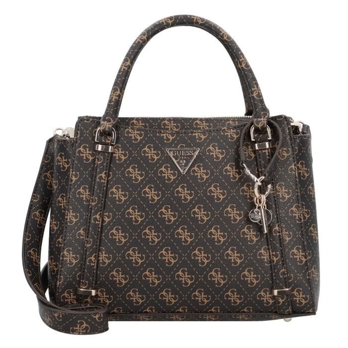 Sac à main Guess Eco Erica 29 cm Marron Synthétique