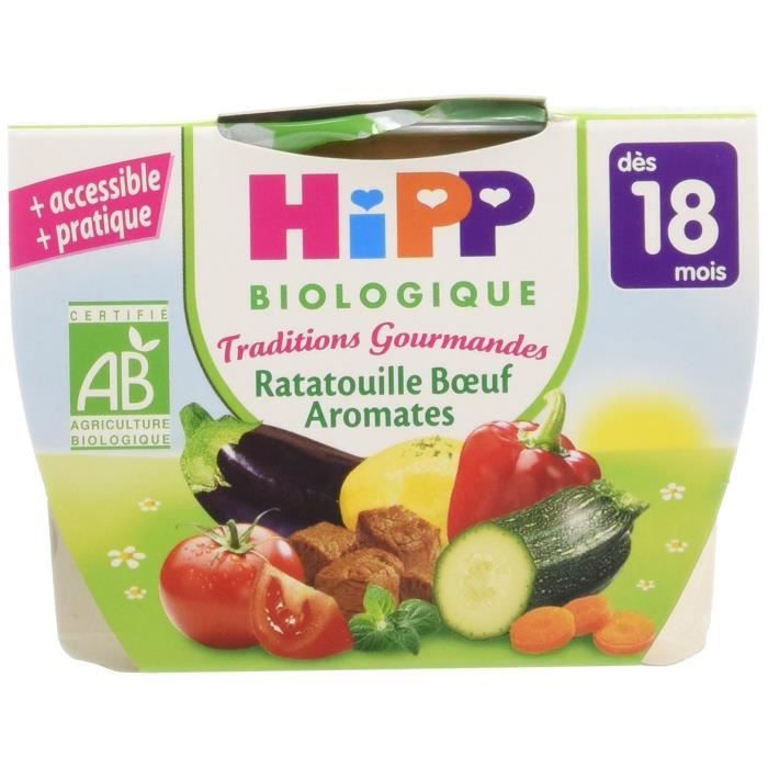 Hipp Biologique Traditions Gourmandes Ratatouille Boeuf Aromates Des 18 Mois 8 Bols De 250 G Cdiscount Pret A Porter Hipp Biologique Traditions Gourmandes Ratatouille Boeuf Aromates Des 18 Mois 8 Bols De 250 G Cdiscount Pret A Porter
