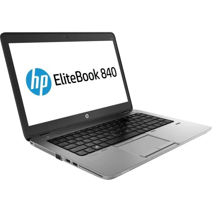 HP EliteBook 840 G1 i5-4300U 8Go 500Go 14 W10ProNoir et Argent - Hewlett packard