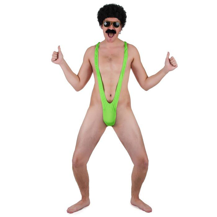 MANKINI DE BORAT VERT FLUO DEGUISEMENT EVJG SLIP HUMOUR ADULTE FETE  COSTUMEE - Cdiscount Jeux - Jouets