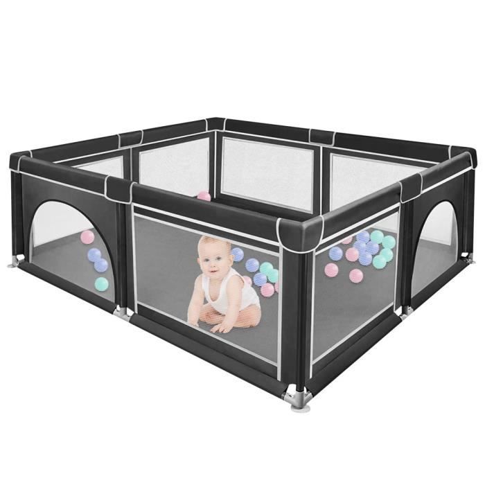 Parc Bébé À 3 Ans 205x147x68,5cm En Pp Non-toxique 50 Balles Colorées 4 Ventouses à Prix Carrefour