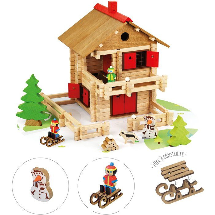Jeu De Construction Le Grand Chalet D'alpage 215 P - vue 3