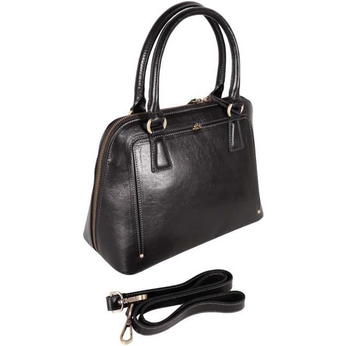 Sac porte main hotsell noir