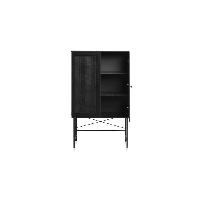 Buffet vaisselier bois et cannage manarola 80x40 cm Buffet vaisselier bois et cannage manarola 80x40 cm