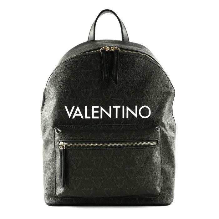 VALENTINO Sac à dos de loisirs noir taupe pour femme - Liuto Backpack Nero / Multicolor 253654 VALENTINO Sac à dos de loisirs noir taupe pour femme - Liuto Backpack Nero / Multicolor 253654