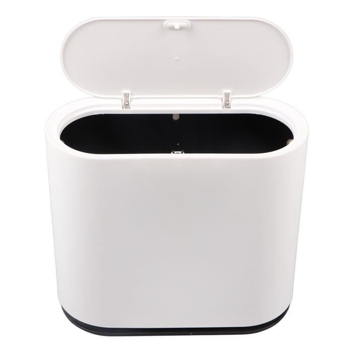 Corbeille Porte-pinces Cylindrique OEM SYSTEMS - En Plastique Argenté Avec Poignée - Pour Rangement Bureau Ou Atelier