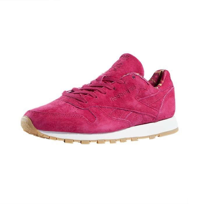 Reebok classic leather femme rouge 2025