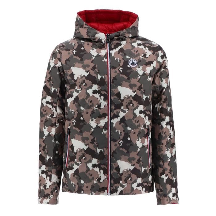 JOTT junior Doudoune Tokyo 906 camouflage et rouge 14 16 ans Vert Garcons Vert Cdiscount Pret a Porter