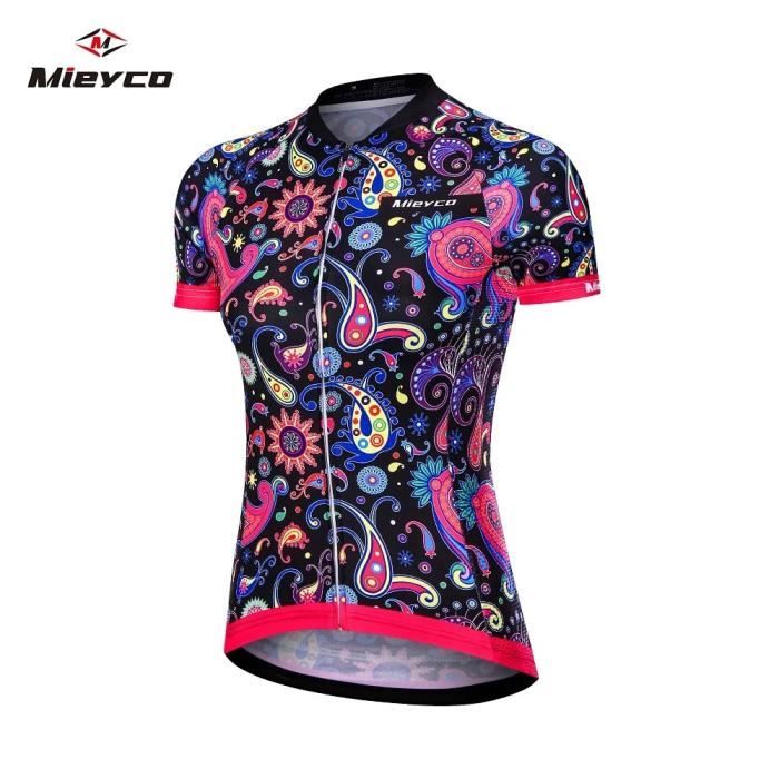 Chemise Vélo Femme GORE BIKE WEAR – Bleue – Manches Courtes – Avec Poches – Taille 36