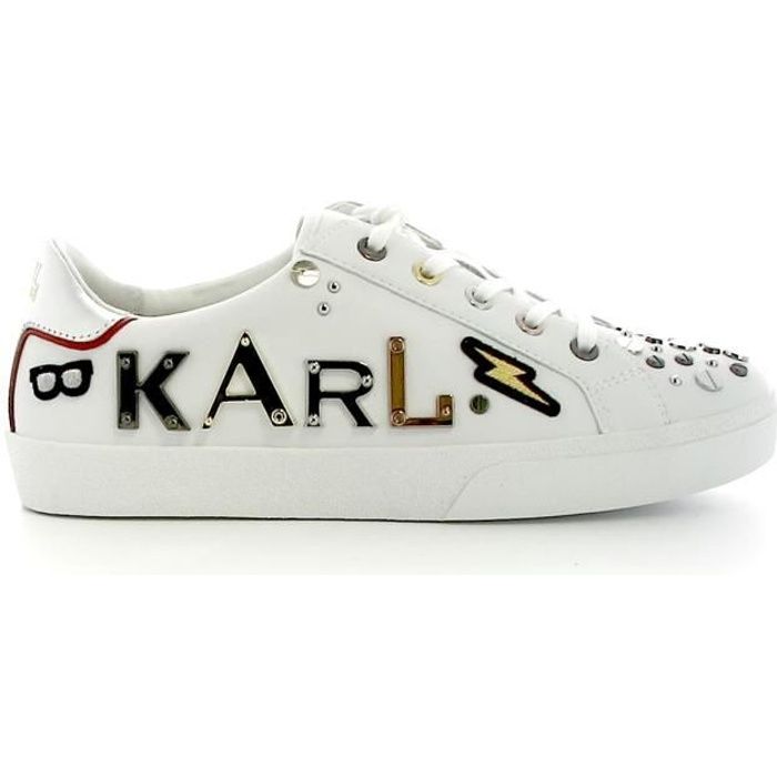 Karl lagerfeld basket femme noir 2025