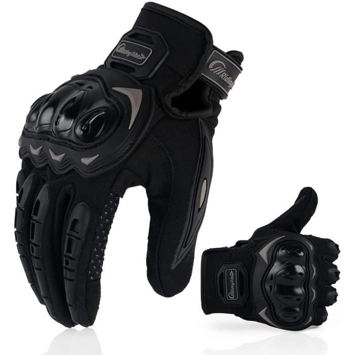 Paire de gants moto taille XL noend gtr blizzard waterproof coques noir 