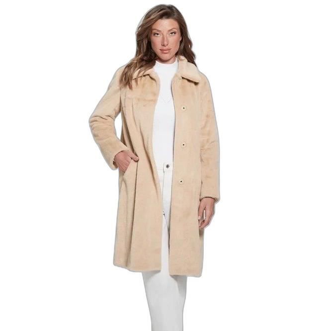 Manteau femme Guess Simonne foamy taupe XS Foamy taupe